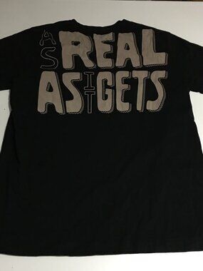 Chipotle T-Shirt Unisex Large Black Restaurant Employee Uniform Crew Real